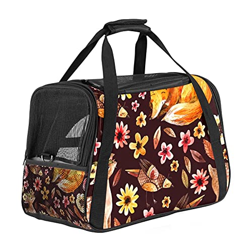 Tragbare Haustier-Reisetasche, von Fluggesellschaften zugelassene Duffle-Taschen für Katzen, Hunde, Kaninchen mit weichen Seiten, Füchse, Vögel, Hirsch von ZORE_FINE5