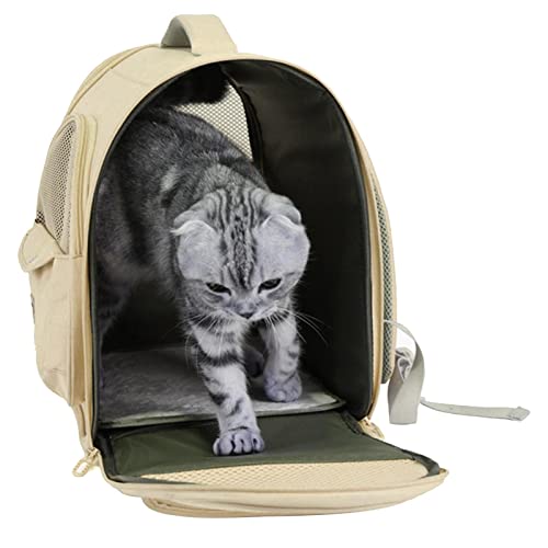 ZORQ Transportbox für Haustiere - Belüftete Babytragetasche | Hunderucksack für kleine, mittelgroße Hunde, Katzen, Haustier-Wanderrucksack von ZORQ