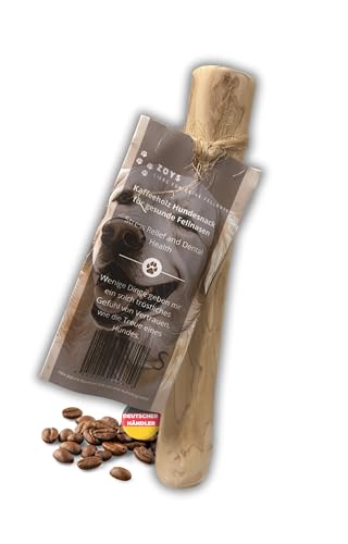 Zoys® Kaffeeholz für Hunde - Natürlicher Kauknochen für Hunde in 5 Größen - Kaustab für Zahnreinigung & Zahngesundheit & nachhaltige Beschäftigung - Hundezubehör langlebig & risikoarm (S, 1, stück) von ZOYS - ZEUS TOYS