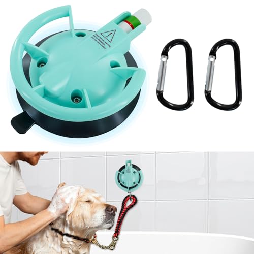 ZQZiQi Robuste Saugnäpfe zum Baden von Hunden, Hundepflege, Wanne, Saugnapf, Hundesaugnapf für Hunde und Katzen, für Dusche, Fellpflege, Blasen, Baden von ZQZiQi