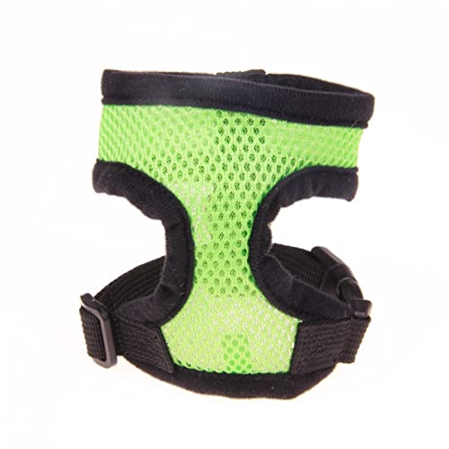 Schleppleine für Hunde Laufleine für Hündchen, Halsband, Polyester, für kleine, mittelgroße Hunde, Katzen, Haustiere Hundeleine(Black Light Green,XL) von ZRHYRG