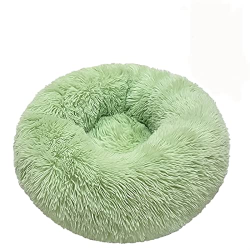 ZRHYRG Katzenbett Haustier Katzenbett Herbst Winter Bequemes Warmes Tiefschlafbett Für Mittelgroße Hunde Katzen Hundebett(Fruit Green,50cm) von ZRHYRG