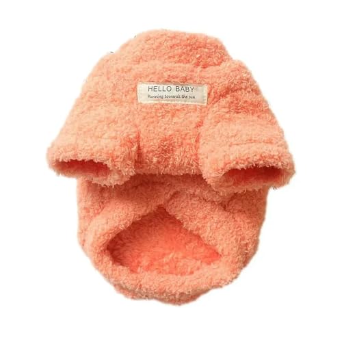 ZSHDTKWB Hundekleidung Haustierhundkleidung Für Kleine Hunde Winter Warm Hundemantel Welpe Kleidung Chihuahua Yorkie Hund Kleidung-orange-l von ZSHDTKWB