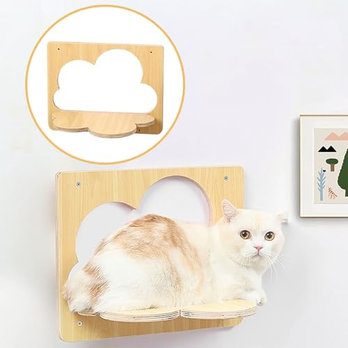 An Der Wand Montierte Katzenmöbel Umfassen Katzenkratzbäume, Katzenwandstufen, Sprungplattformen,(Package 1) von ZSXZCBDQ