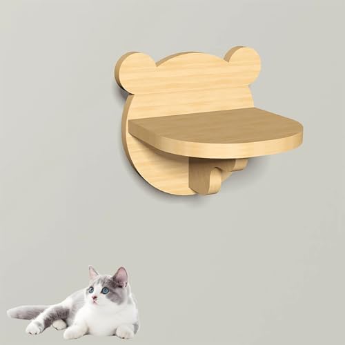 ZSXZCBDQ Katzen-Kletterwand-Set, Wand-Katzenkratzbrett, Sprungbrett Mit Katzenleiter, Geeignet Für Wandmontage(Package 1) von ZSXZCBDQ