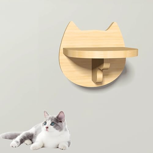 ZSXZCBDQ Katzen-Kletterwand-Set, Wand-Katzenkratzbrett, Sprungbrett Mit Katzenleiter, Geeignet Für Wandmontage(Package 2) von ZSXZCBDQ