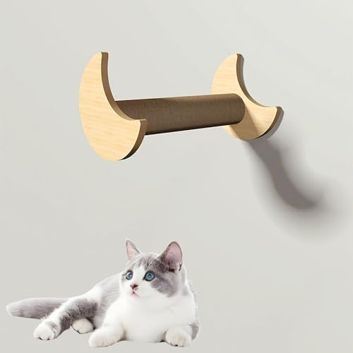 ZSXZCBDQ Katzen-Kletterwand-Set, Wand-Katzenkratzbrett, Sprungbrett Mit Katzenleiter, Geeignet Für Wandmontage(Package 6) von ZSXZCBDQ