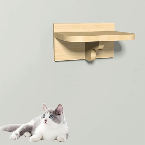 ZSXZCBDQ Katzen-Kletterwand-Set, Wand-Katzenkratzbrett, Sprungbrett Mit Katzenleiter, Geeignet Für Wandmontage(Package 4) von ZSXZCBDQ