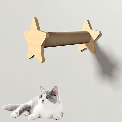 ZSXZCBDQ Katzen-Kletterwand-Set, Wand-Katzenkratzbrett, Sprungbrett Mit Katzenleiter, Geeignet Für Wandmontage(Package 5) von ZSXZCBDQ