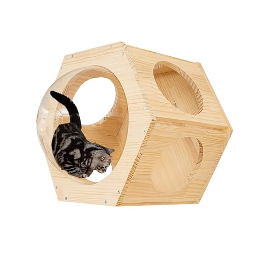 ZSXZCBDQ Wandmöbel Für Katzen Mit Bindfaden-Kratz- Und Kletterbrückenstufen, Wand-Katzenbrücke Und Laufsteg(Package 10.) von ZSXZCBDQ