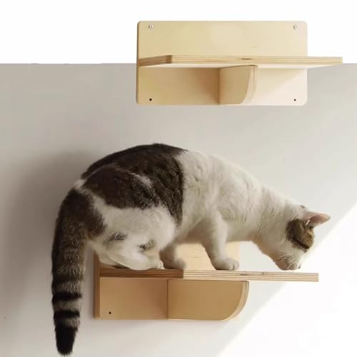 Wandmontiertes Möbelregal für Balkon, Gehweg, Treppe, Katze, Wandmontage, Möbelregal (Paket 5) von ZSXZCBDQ