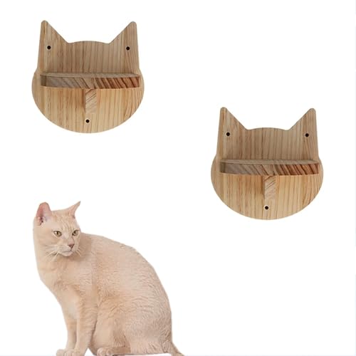 ZSXZCBDQ Katzen-Kletterwand-Set, Katzen-Wandmöbel, Platzsparende Katzen-Kletterwand, Katzen-Kletterwand-Set,(Package 4) von ZSXZCBDQ