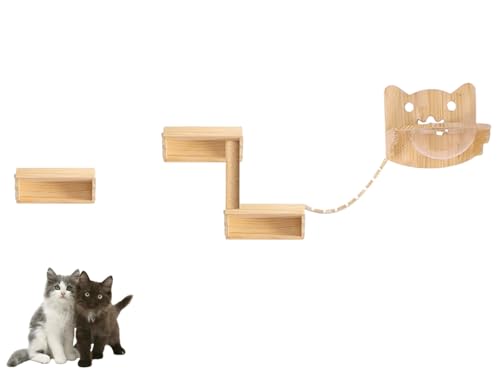 ZSXZCBDQ Katzen-Wandregal-Sets, Raumkapseln Und Andere Kombinationen, Wand-Katzenregale, Katzen-Wandregale,(Package 2) von ZSXZCBDQ