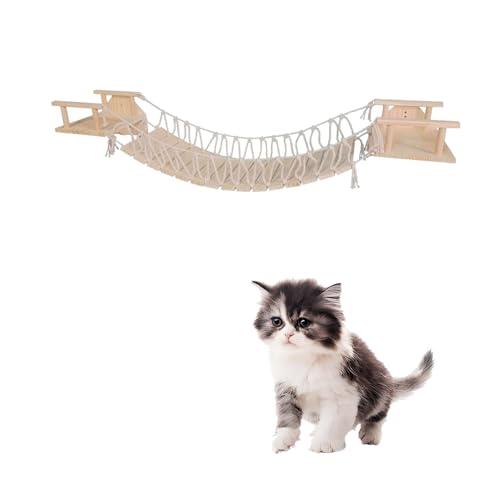 ZSXZCBDQ Katzenwand-Kletterset, Katzenwandpark, An Der Wand Montierte Katzentreppe Für Katzen Zum Schlafen, Spielen Und Ausruhen Im Innenbereich(Package 3) von ZSXZCBDQ