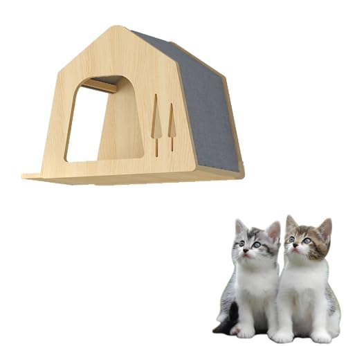 ZSXZCBDQ Wandset Katzentreppe, Katzenwandmöbel, Katzenständer Mit Leiter Und Kratzbaum, Katzenhaus(Package 9) von ZSXZCBDQ