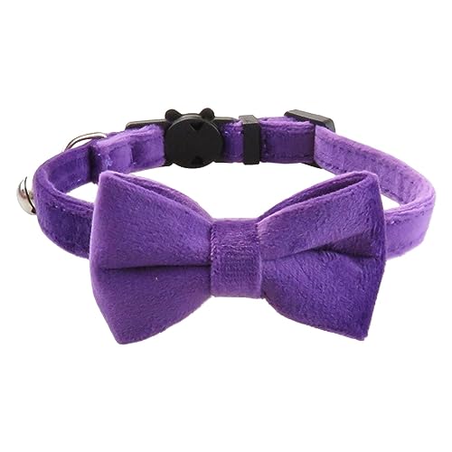 ZUREGO Fliegehalsband für Hunde, Bequemes verstellbares Katzenhalsband mit Schleife, Hundebekleidungszubehör Schöne Halsbänder für Zuhause, Hochzeit, Spaziergang, Reisen, Fotografie von ZUREGO