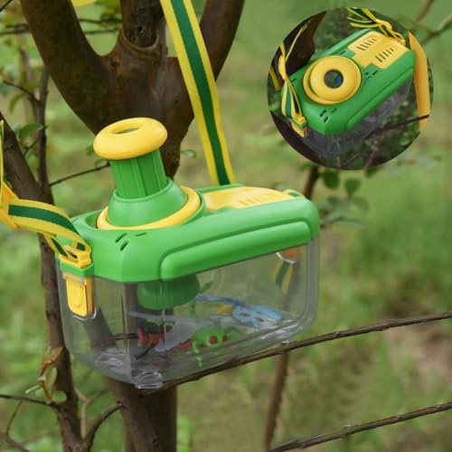 ZXCVWWE Insektenfänger-Set, Insektensammel-Set, Outdoor-Natur-Set mit Pinzette, Fang-Clip-Fang, Tiernetz und Käfigbutte von ZXCVWWE