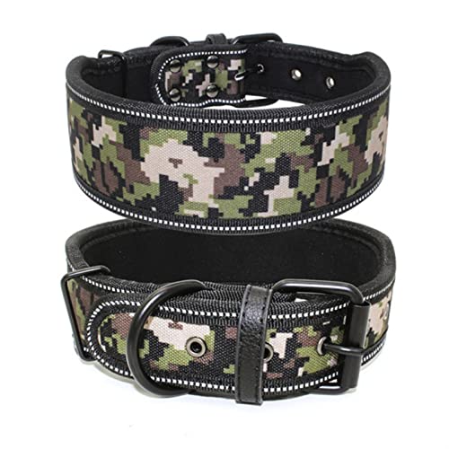 1 Stück Reflektierendes Hundehalsband und Leine Verstellbares Hundehalsband für kleine mittelgroße Hunde Leine Retro-Druck Pet-7,S von ZXDC