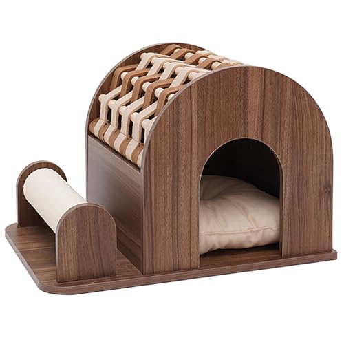 ZXDRYBHD Minimalistisches Haustierbett, Hundebett, Modernes Katzenbett, Universell Warm für alle Jahreszeiten, Geeignet für Katzen und Kleine Hunde von ZXDRYBHD