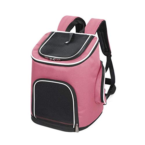 Windmilne Pet Bag - Atmungsaktiver Pet Travel Ball Rucksack Capsule Bag Bubble Backpack Hund Welpe (Roze) von ZXNANA