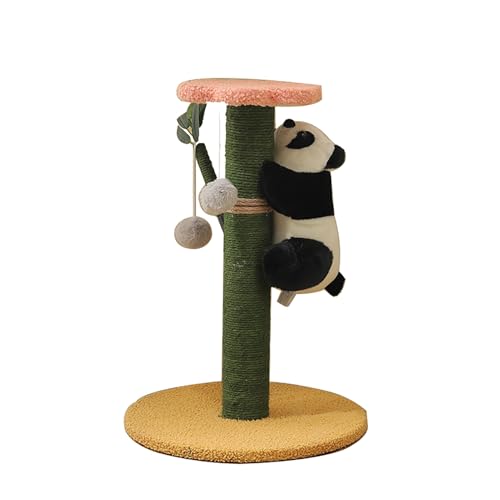 Kratzbaum für Katzen, Katzenbaum, Katzenkratzbaum, Niedliche Eigentumswohnung, Multifunktionale Katzenmobel für Kleine Katzen und Kätzchen im Innenbereich ( Size : Single column+diving platform ) von ZXTRYBHD