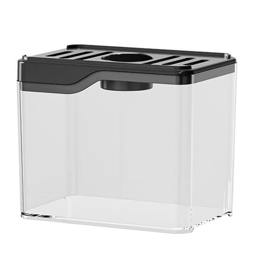 Multifunktionale, transparente Aquarien, Schreibtisch-Dekoration, Fischschale, Zimmer, mit buntem LED-Licht, für Zuhause Multifunktionale, transparente Aquarien, Schreibtisch-Dekoration, Fischschale, Zimmer, mit buntem LED-Licht, für Zuhause von ZYHARUKO