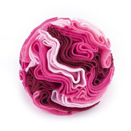 ZYKEJJDDAK Haustier-Schnüffelball, Spielzeug, Futtersuche, tragbar, interaktiver Schnüffelball, Anreicherung, fördert die natürliche ZYKEJJDDAK Haustier-Schnüffelball, Spielzeug, Futtersuche, tragbar, interaktiver Schnüffelball, Anreicherung, fördert die natürliche von ZYKEJJDDAK