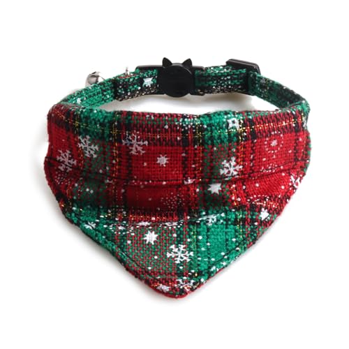 ZYKEJJDDAK Verstellbares Katzenhalsband für Kätzchen, elegant, für Haustiersalons, Weihnachten ZYKEJJDDAK Verstellbares Katzenhalsband für Kätzchen, elegant, für Haustiersalons, Weihnachten von ZYKEJJDDAK