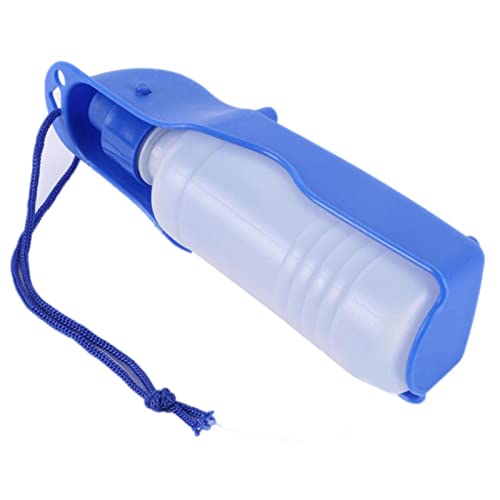 500ml Haustier Dog Water Bottle Outdoor Reise tragbare Haustiere Cap Feed Trinkschüssel Automatische Wasserzufuhr von ZYONG