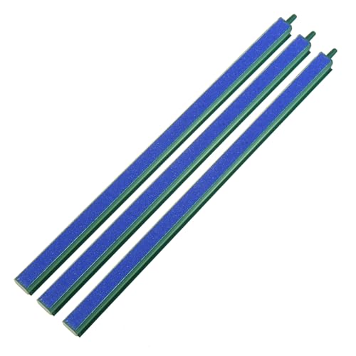 ZZHXSM 3 Stück 30,5 cm Aquarium-Astrerstäbe für Aquarien, Blasenstein, Luftdiffusor, Stab, Aquarium-Sauerstoffpumpe, Zubehör, Ausströmer, dekorative Landschaftsgestaltung, geeignet für von ZZHXSM