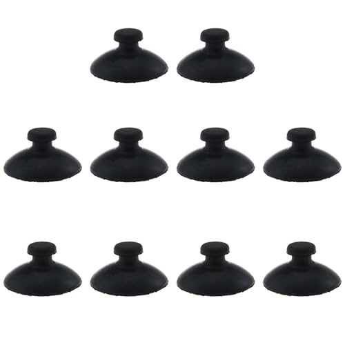 ZZHXSM Aquarium-Saugnapf-Clips für Aquarien, 20 mm, für Aquarium, belüftete Filtration und Belüftung von Aquarien, Schwarz, 10 Stück von ZZHXSM