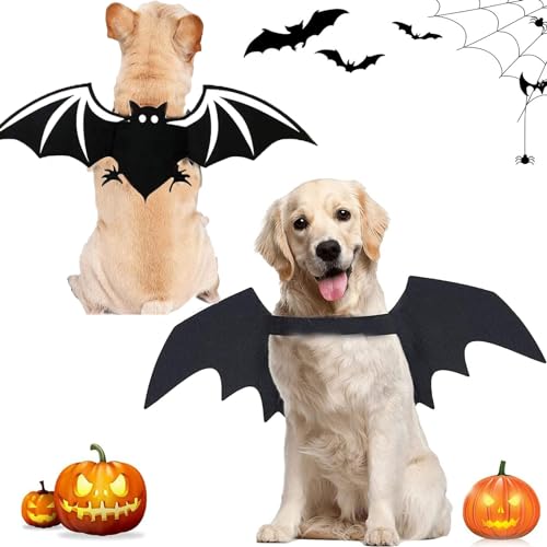 Katze Fledermaus Kostüm Hund Fledermaus Kostüme Haustier Fledermausflügel Hund Halloween Kostüm Katzen Fledermausflügel Katze Halloween Haustier Kostüm Katze Bat Wings Kostüm von ZZRSYJ