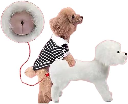 ZZYYZZ Jouet Pour Chien Sleep Estrus Avec Son, jouets interactifs Pour Chien, jouets en Peluche couineurs, jouet partenaire Pour Chien mâle, jouet Anti-anxiété Pour chiot, Pour chiens,Weiß,9.8In/25cm von ZZYYZZ