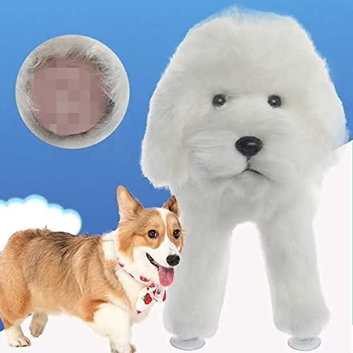 ZZYYZZ Pet Partner Plüsch-Hundespielzeug, interaktives Schlafspielzeug für männliche Hunde, gefülltes Teddy-Brunstspielzeug, für mittelgroße große kleine Hunde,25cm / 9.8inch von ZZYYZZ