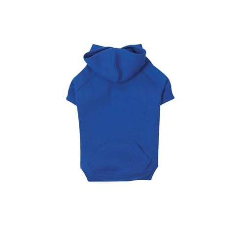 Zack & Zoey Basic Hoodie für Hunde, 50,8 cm, nautisches Blau von Zack & Zoey