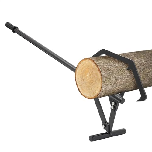 Holzheber,Holzgreifer Greifzange,Verladehilfe Holzzange,3 Zoll bis 25 Zoll Verstellbares Design,Multifunktionale Verwendung,1322.77lbsTragfähigkeit von Zalydala