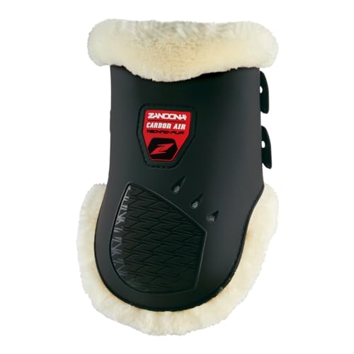 Zandona Streichkappen Carbon Air Techno-Fur Fetlock L Braun von Zandonà