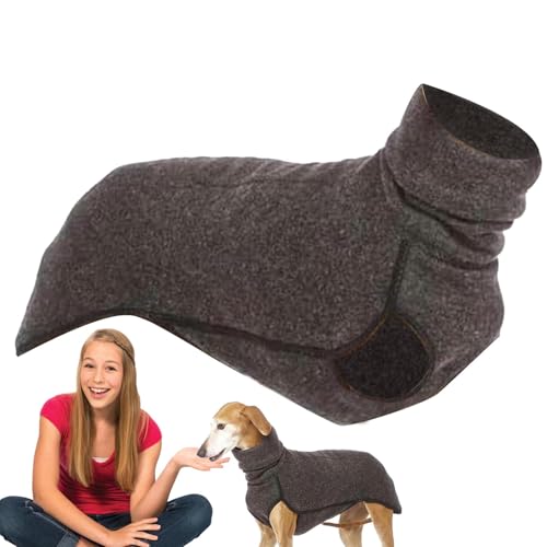 Zasdvn Hunde-Sweatshirt für kleine Hunde, Hunde-Sweatshirt, warme Hundekleidung, Rollkragen, warmes Sweatshirt für Hunde, Fleece, gemütlicher Hundepullover, Haustier-Wintermantel, Hunde-Sweatshirts, von Zasdvn