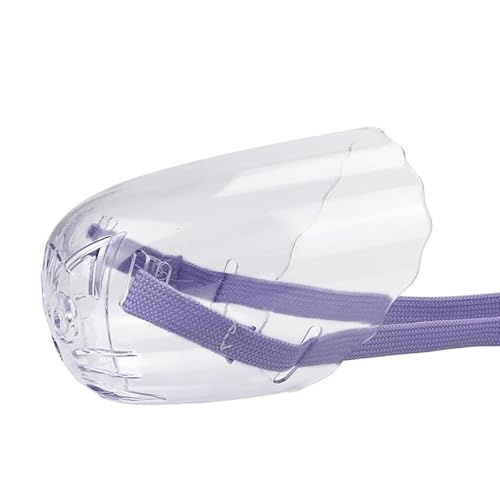 Zdprkqzvz Katzen Maulkorb AntiBite Hunde Fellpflege Maulkorb Transparent PVC Maulkorb für Kleintiere Baden & Hautfreundlich von Zdprkqzvz