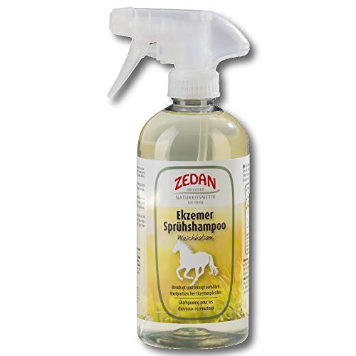 ZEDAN Ekzemer Sprühshampoo - Waschbalsam 500 ml Naturkosmetik für Pferde von Zedan