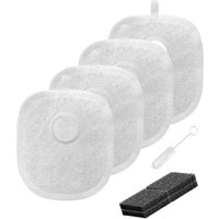 Zedar Filter Katzenbrunnen 4er Pack für WF600 Trinkbrunnen für Katze, Ersatzfilter für Katzentrinkbrunnen Zedar Filter Katzenbrunnen 4er Pack für WF600 Trinkbrunnen für Katze, Ersatzfilter für Katzentrinkbrunnen von Zedar
