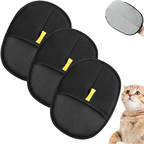 3 Stück Pet Hair Remover Glove,Fellmagnet Handschuh,Double Sided Grooming Glove,Tierhaarentferner Handschuh,Doppelseitige Haustier-Pflegehandschuhe,Static Removal Gloves,Hundehaar Katzenhaar Handschuh 3 Stück Pet Hair Remover Glove,Fellmagnet Handschuh,Double Sided Grooming Glove,Tierhaarentferner Handschuh,Doppelseitige Haustier-Pflegehandschuhe,Static Removal Gloves,Hundehaar Katzenhaar Handschuh von ZeiLaBang Kakadi