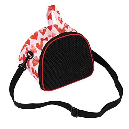 Tragbares Haustier für Tasche Atmungsaktive Mesh Schulterhalter Komfortable Design Geeignet Für Kleine Tiere Für Golden Be Pet Für Katze von Zeizafa