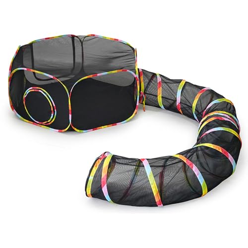 Tunnel Tube Lustiges Kätzchenspielzeug Faltbares Spielzeug Für Interaktives Training Kaninchen Tier Spielspiele Haustier Produkt Tunnel Für Indoor Katzen Tunnel Spielzeug Tunnel Für Indoor Katzen Groß von Zeizafa