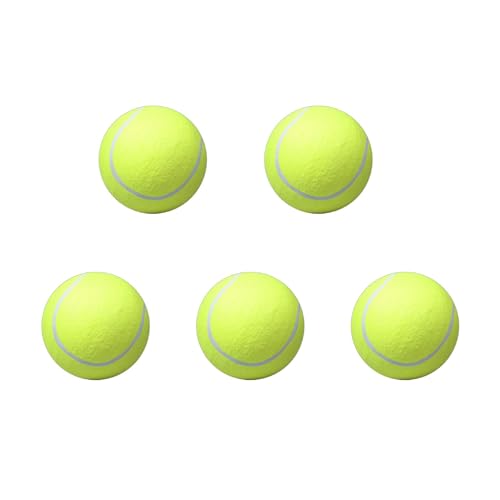 Zemusinet Kauball für Hunde, großer Tennisball, Durchmesser 24,1 cm, für Haustier, Hund, Welpen, Indoor-Training, für Tennisspielen, für Kinder von Zemusinet
