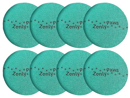 Zenly Paws Hund Nagelfeile Spielzeug Ersatz Kratzpads | Hund Nagelfeile Nachfüllungen | Hund Nagelfeile Disc | Hund Nagel Kratzbrett Feile Papier | Hund Kratzpad für Nägel | Hund Nagelfeile Board von Zenly Paws