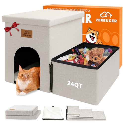 Zerbuger Hundetreppe mit Höhe, 38,1 cm Höhe, 2-stufige breitere Hundetreppe für kleine/mittelgroße/große alte Hunde und Katzen, zusammenklappbar, stabile Aufbewahrung, Haustiertreppe, Kletterbett Zerbuger Hundetreppe mit Höhe, 38,1 cm Höhe, 2-stufige breitere Hundetreppe für kleine/mittelgroße/große alte Hunde und Katzen, zusammenklappbar, stabile Aufbewahrung, Haustiertreppe, Kletterbett von Zerbuger