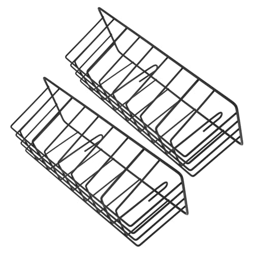 Zerodeko 2st Kaninchen Heuraufe Kaninchenheuraufe Heufutterspender Mit Haken Klein Futterautomat Für Meerschweinchen Kaninchenheu Aus Metall Ornament Netz Dekorationen Schmiedeeisen von Zerodeko