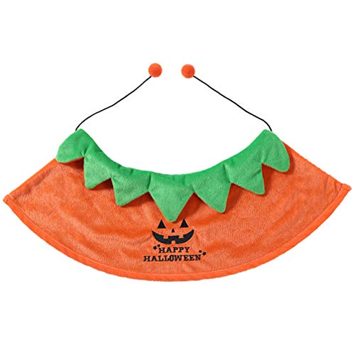 Zerodeko Haustier-Halloween-Mantel Hund Katze Mantel Hut Halloween Haustier-Halloween-umhang Winterponcho Halloween-hundemantel Halloween-haustierumhang Kleidung Mit Kapuze Kurzer Plüsch von Zerodeko