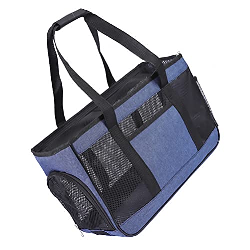 Zerodeko Tasche Für Haustiere Hundetasche Reisekiste Für Hunde Hundeträger Haustiertasche Katzentasche Reisebox Für Kleine Hunde Reisekatzen Oxford-Stoff Tragbar Snacks Für Katzen Reisen von Zerodeko